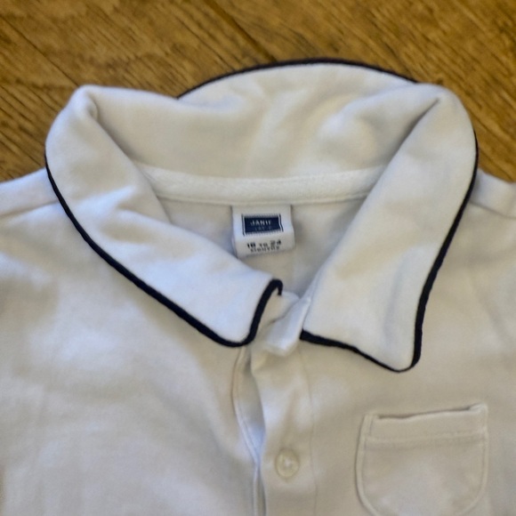 Janie and Jack Bundle 4 Long Sleeve Shirts 18-24 months Baby Boy Lot Linen Plaid - Picture 8 of 11